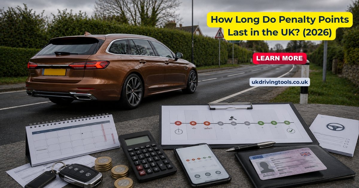 How long do penalty points last in the UK — expiry timeline