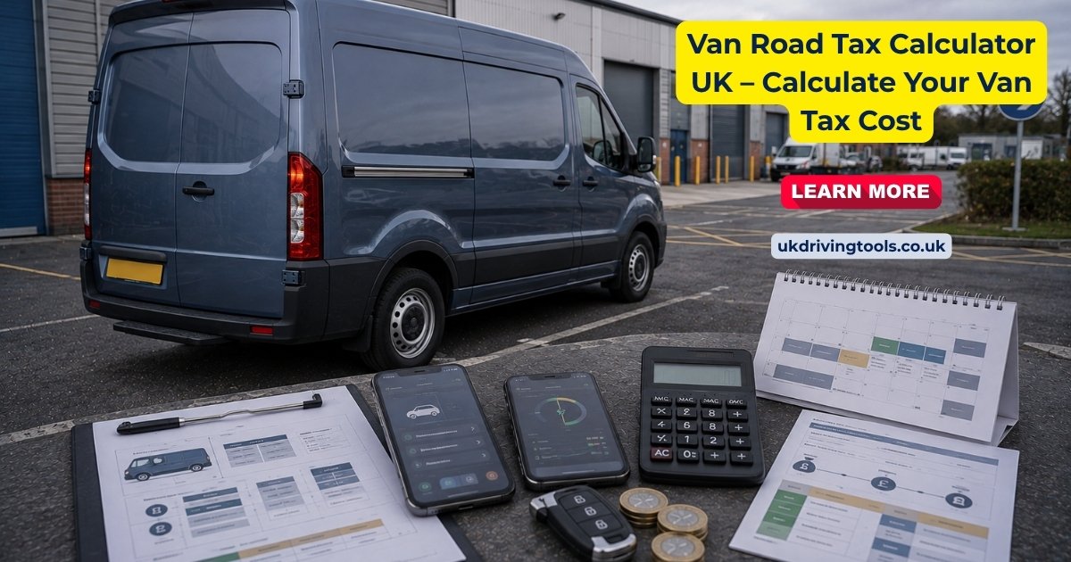 Van road tax VED calculator for UK light goods vehicles