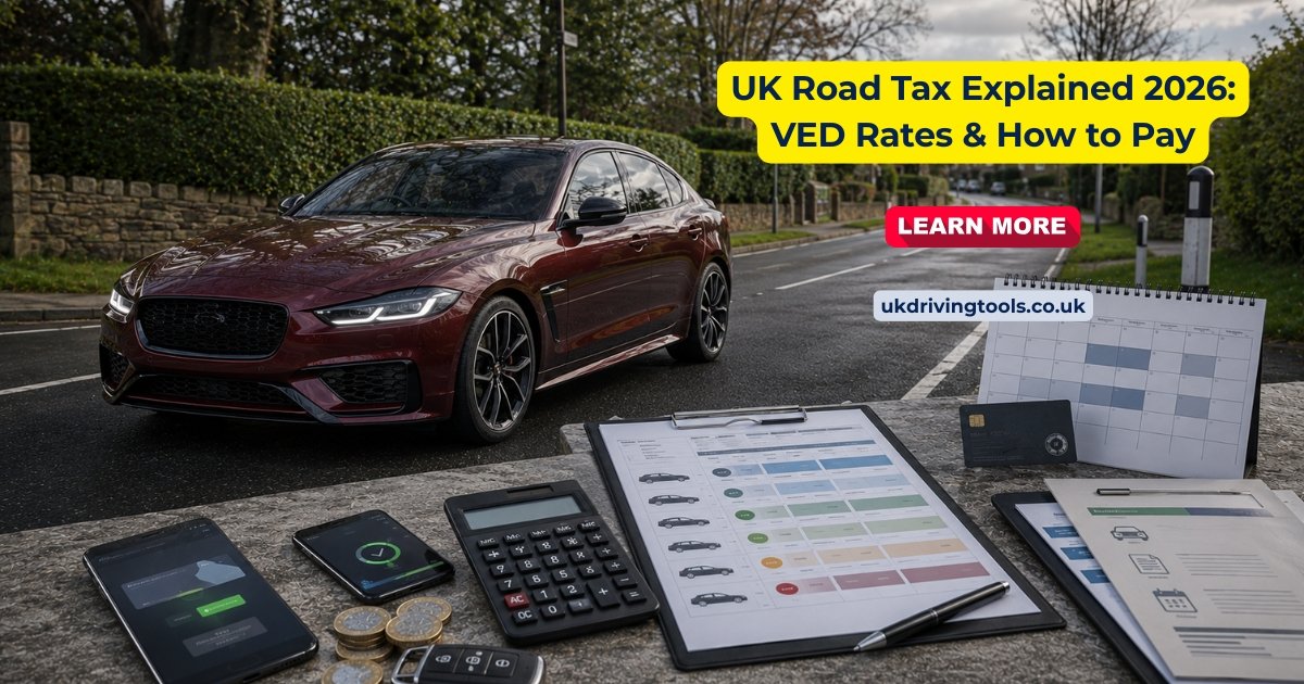 UK road tax (VED) explained — rates, bands and how to pay