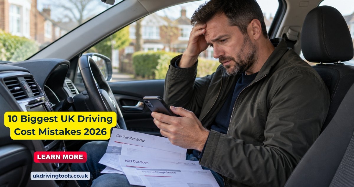 The 10 biggest UK driving cost mistakes people make every year
