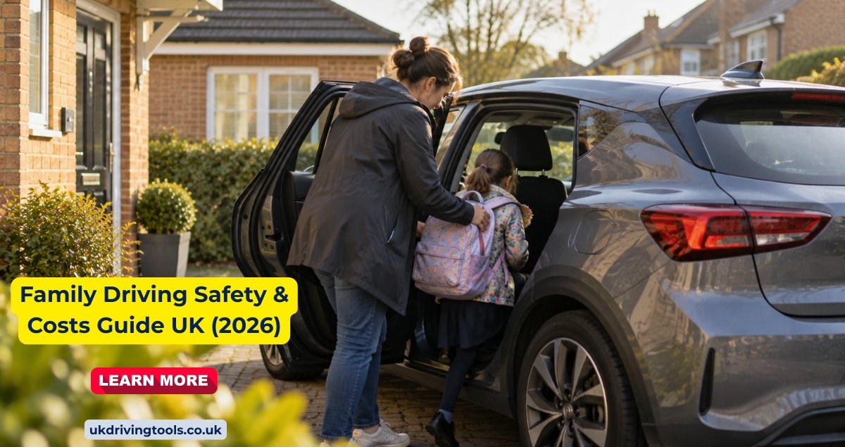 Family driving safety and costs guide UK 2026